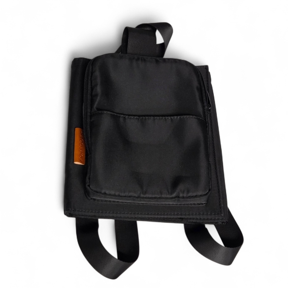 FOREGOER Luggage Travel Bag, Nylon Adjustable Belt with Buckle, Black